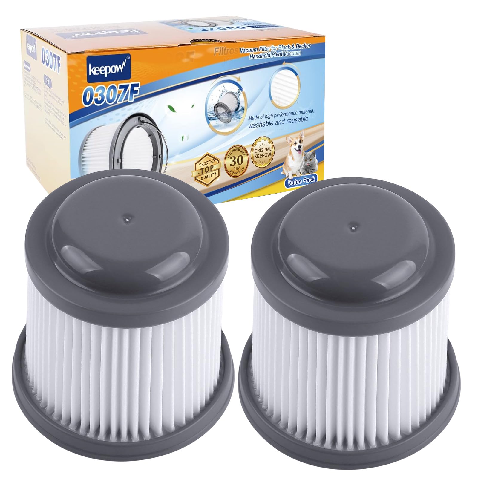 Amazon.com - KEEPOW PVF110 Replacement Vacuum Filter for Black and