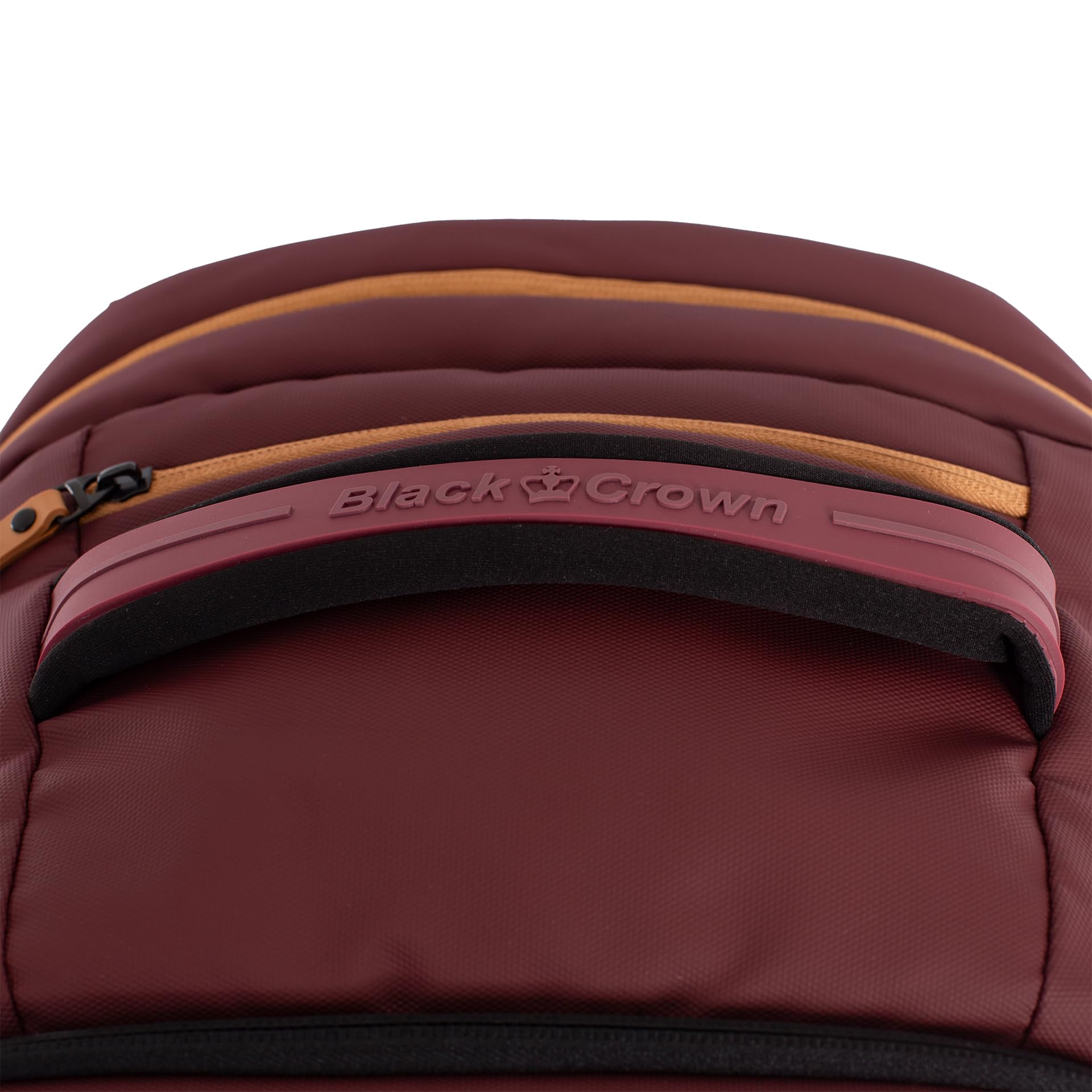 Black Crown Mochila Magic – Diseño Sofisticado en Burdeos y Negro – Fabricada con Materiales Premium (30% EVA, 70% PVC), Compartimento para Palas, Bolsillo Ventilado para Zapatillas y Transporte Cómod