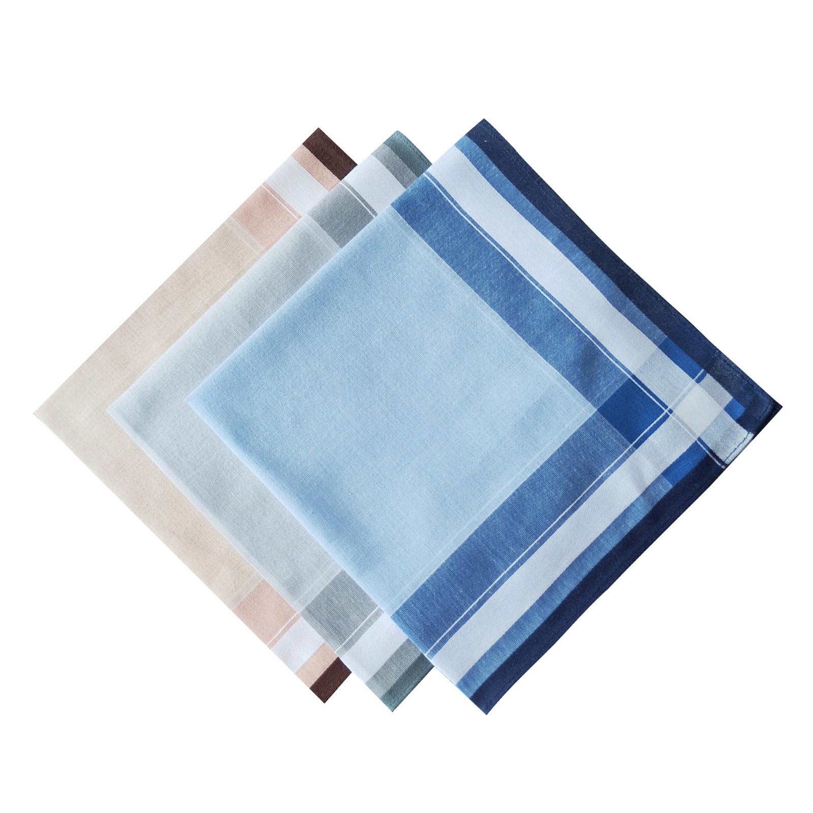 Fentency Sweat Wiping Handkerchief for Men Women Elderly Handkerchief Pocket Handkerchief for Husband Dad Grandfather