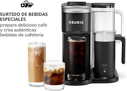 Vista 11 de Keurig K-Cafe SMART - Máquina de café de una sola porción con cápsulas K-Cup, color negro