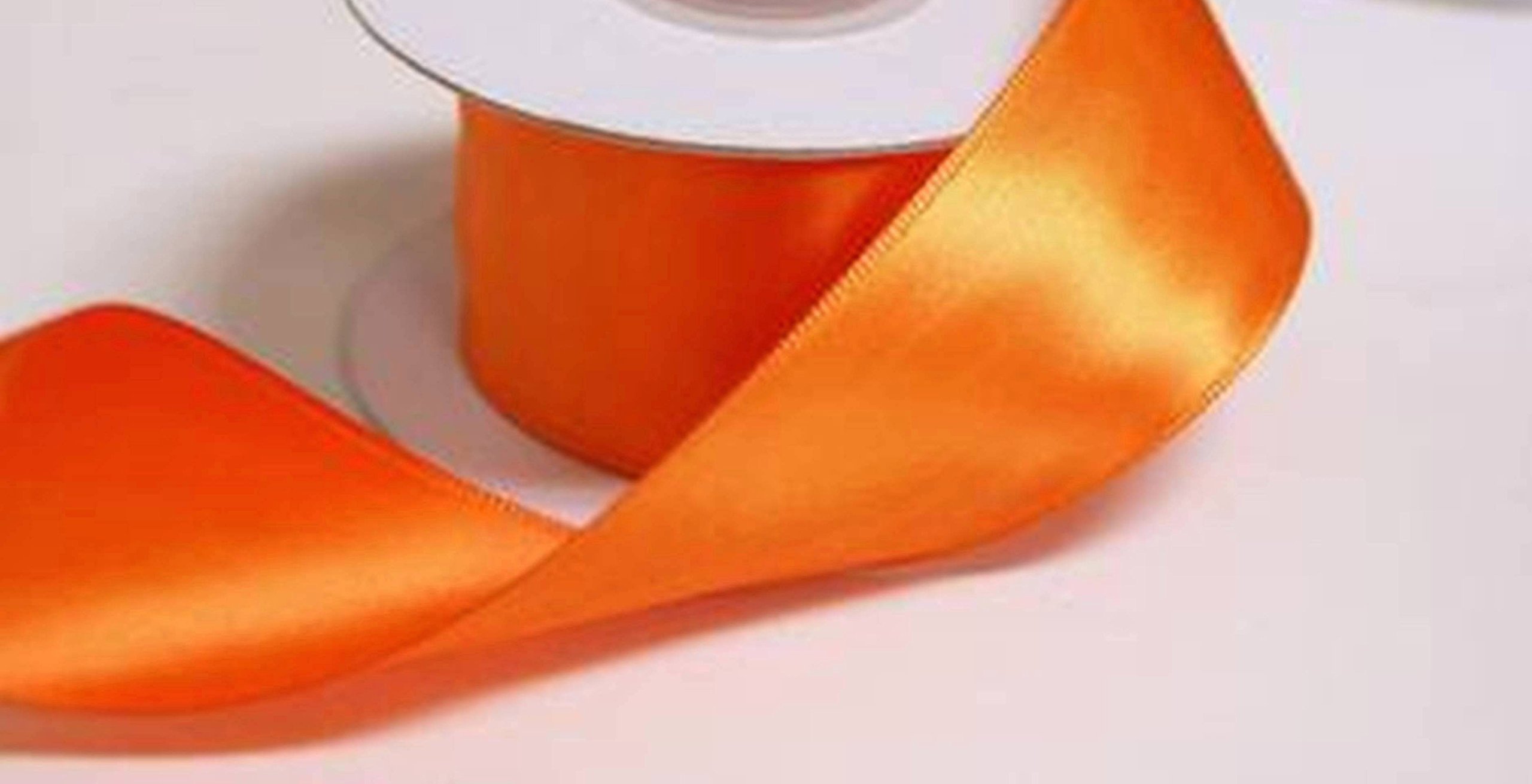 Double Sided Satin Ribbon 25mm x 10 Meters (Off White) for Gifts Wrap Sew Party, Decorations Events Dress Wedding Christmas Crafts, Bows Car, Balloons Hairs, DIY, Bouquets, Cake More — view 496