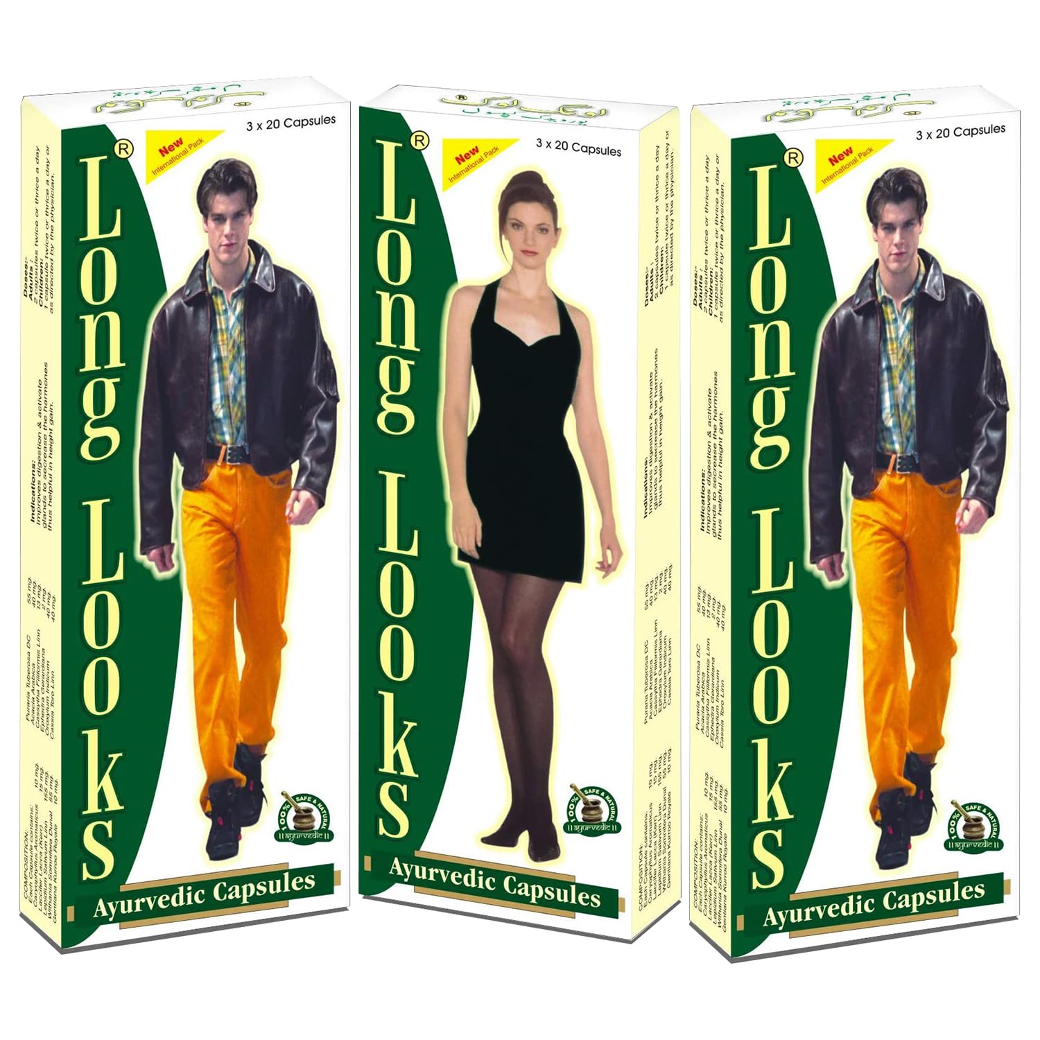 Long Looks Capsules for Boys and Girls Pack of 03 (B0D5RF6KXN) Amazon Price History, Amazon Price Tracker