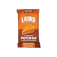 Vista 13 de Laird Superfood Barras de proteínas funcionales con adaptógenos, 0.35 oz de proteína vegana a base de plantas, sin OMG, chocolate de menta, 10