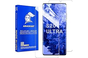 MilitaryShield Screen Protector for Samsung Galaxy S20 Ultra 5G (2-Pack)