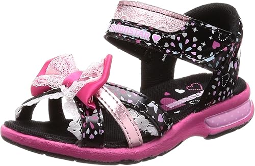 Amazon ムーンスター サンダル マジック カジュアル 15 18cm 2e キッズ 女の子 Sg C484 ブラック 16 0 Cm サンダル