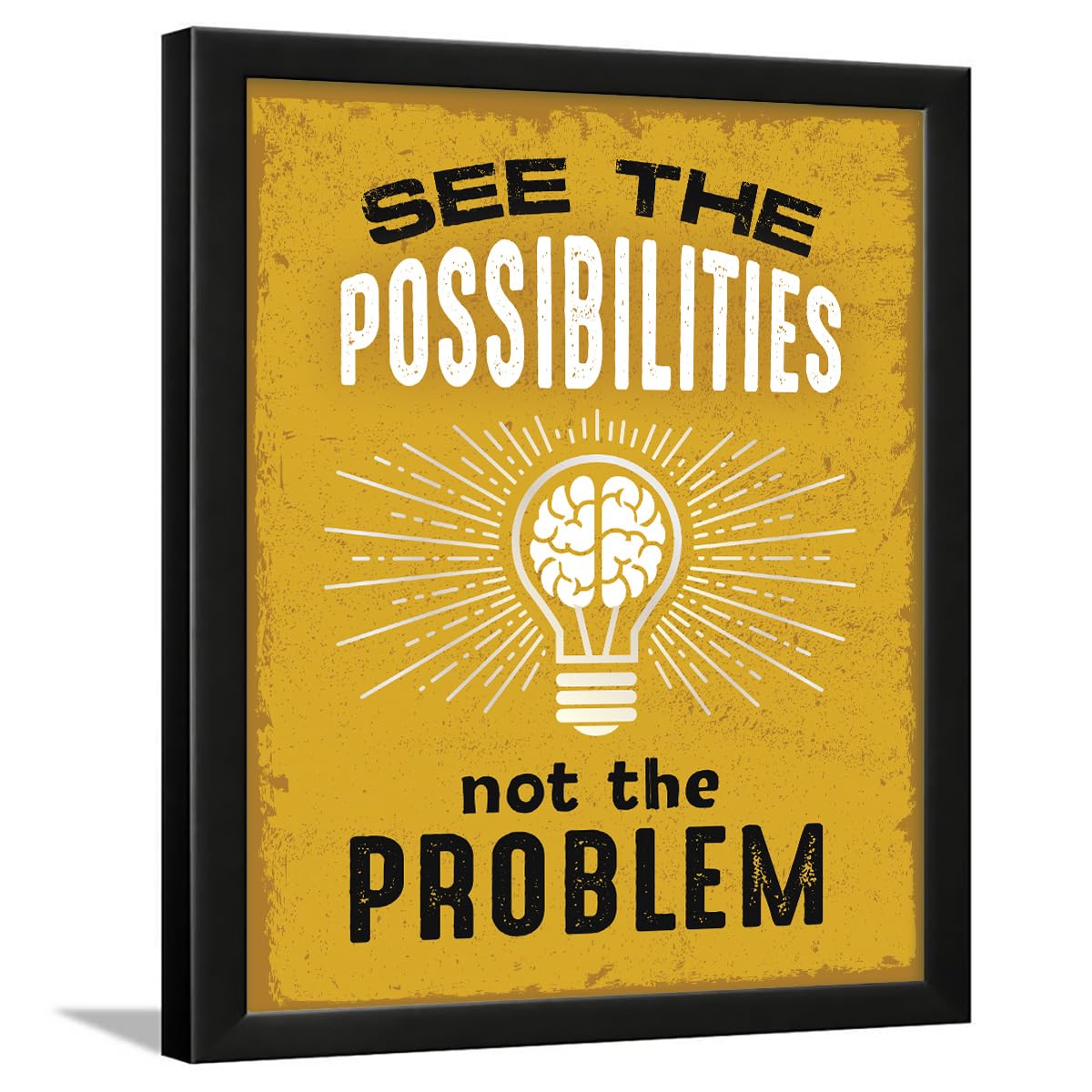 Chaka Chaundh - See The Possibility Not The Problem. – Motivational Poster for OFFICE, STUDY ROOM, STUDENT, ENTREPRENEUR, CLASSROOM & HOME - Positive Motivational Quotes Gifts - (14 X 11 Inches) (B0D9TG76CS) Amazon Price History, Amazon Price Tracker