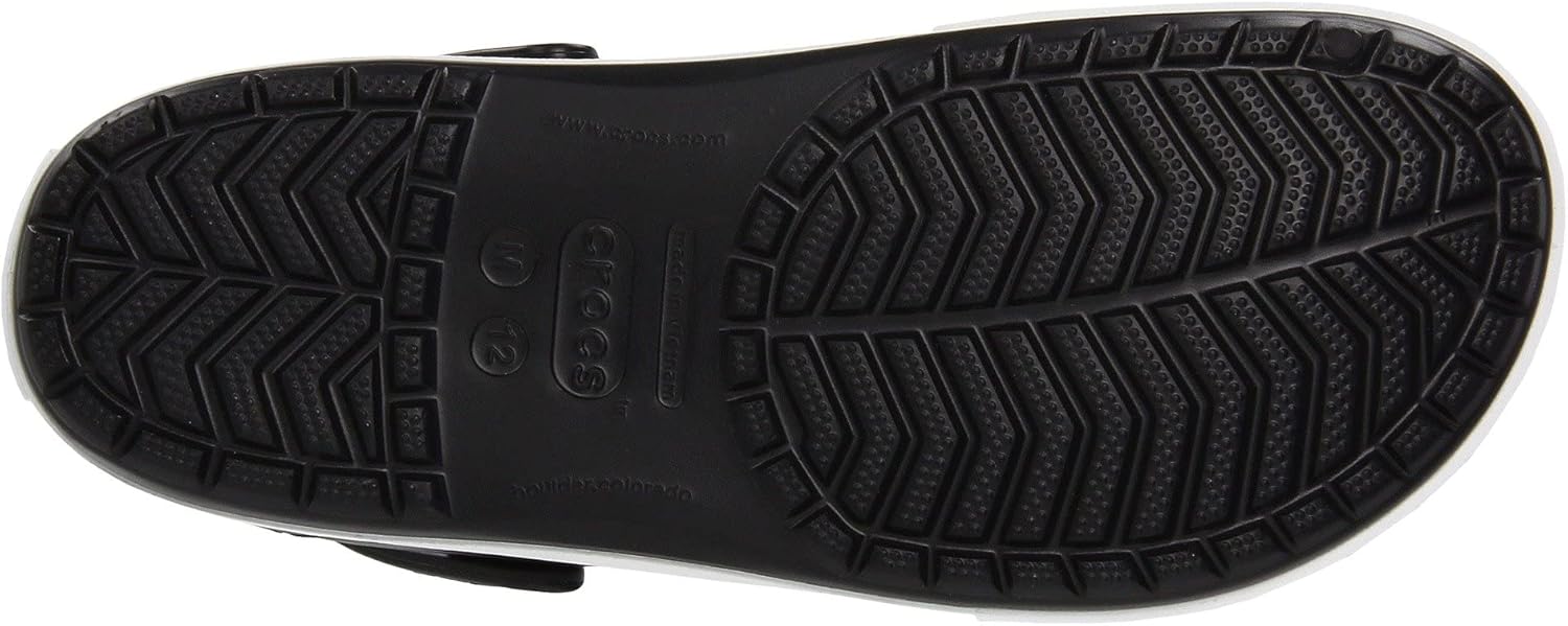 Crocs Unisex-Adult Crocband Ii Clog 9 Women/7 Men Black/Black