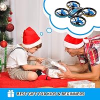 TEEROK T20 Mini Drón Gyerekeknek - RC Quadrocopter 3 Akkumulátorral, Magasságtartással, Fejnélküli Móddal, 3D Flip Funkcióval - Távirányítós 8