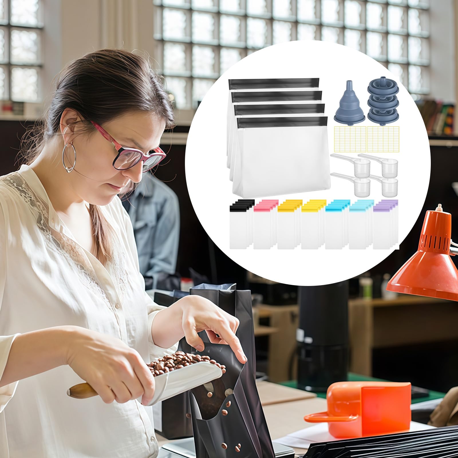 Accessoires pour shaker à protéines, sacs de rangement portables