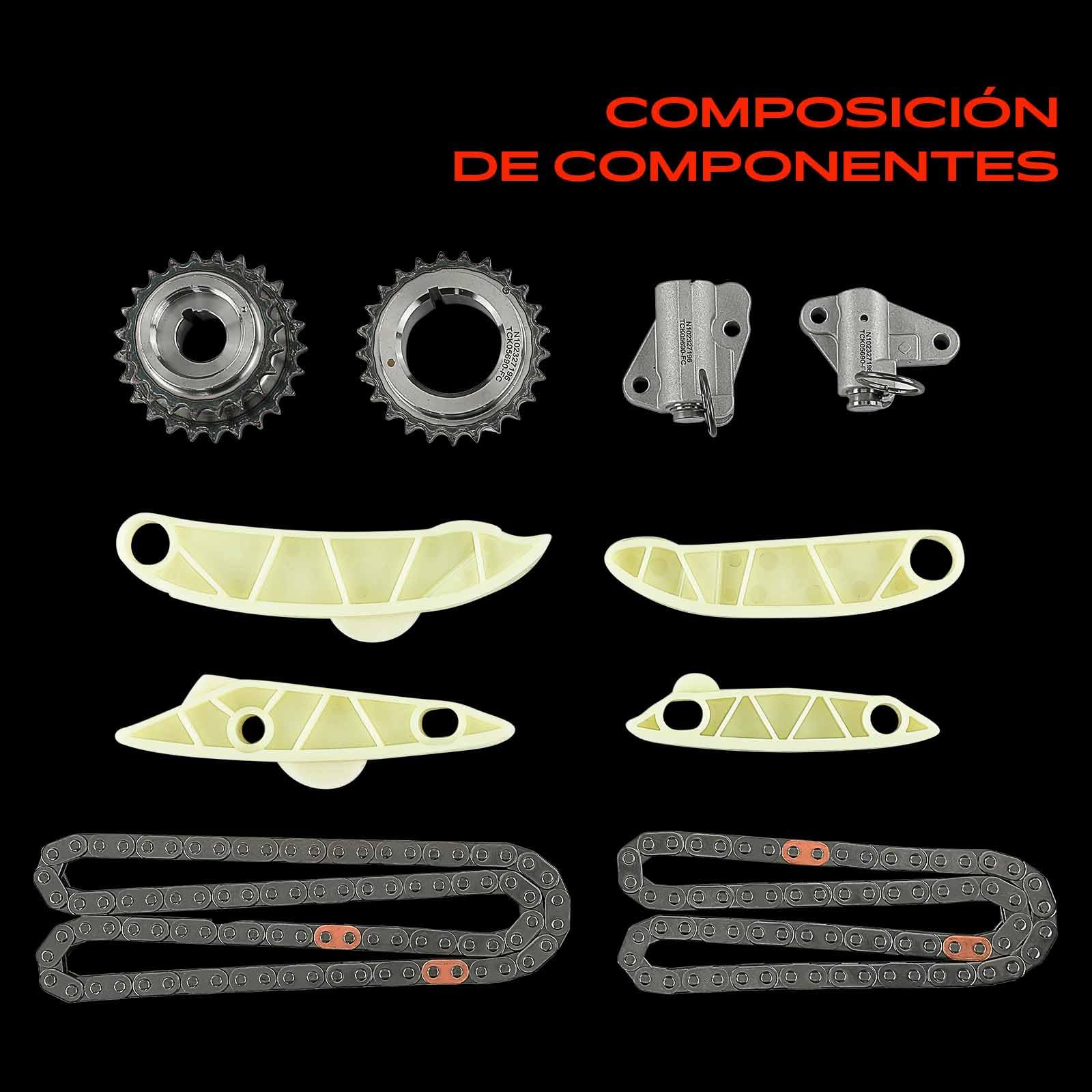 Frankberg Kit de cadena de distribución cadena de distribución diésel
