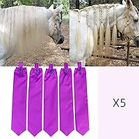 Vista 4 de Bolsas de melena impermeables para proteger la melena de caballo, protectores de protección, bolsas para equino, poni, proteger la melena de roturas