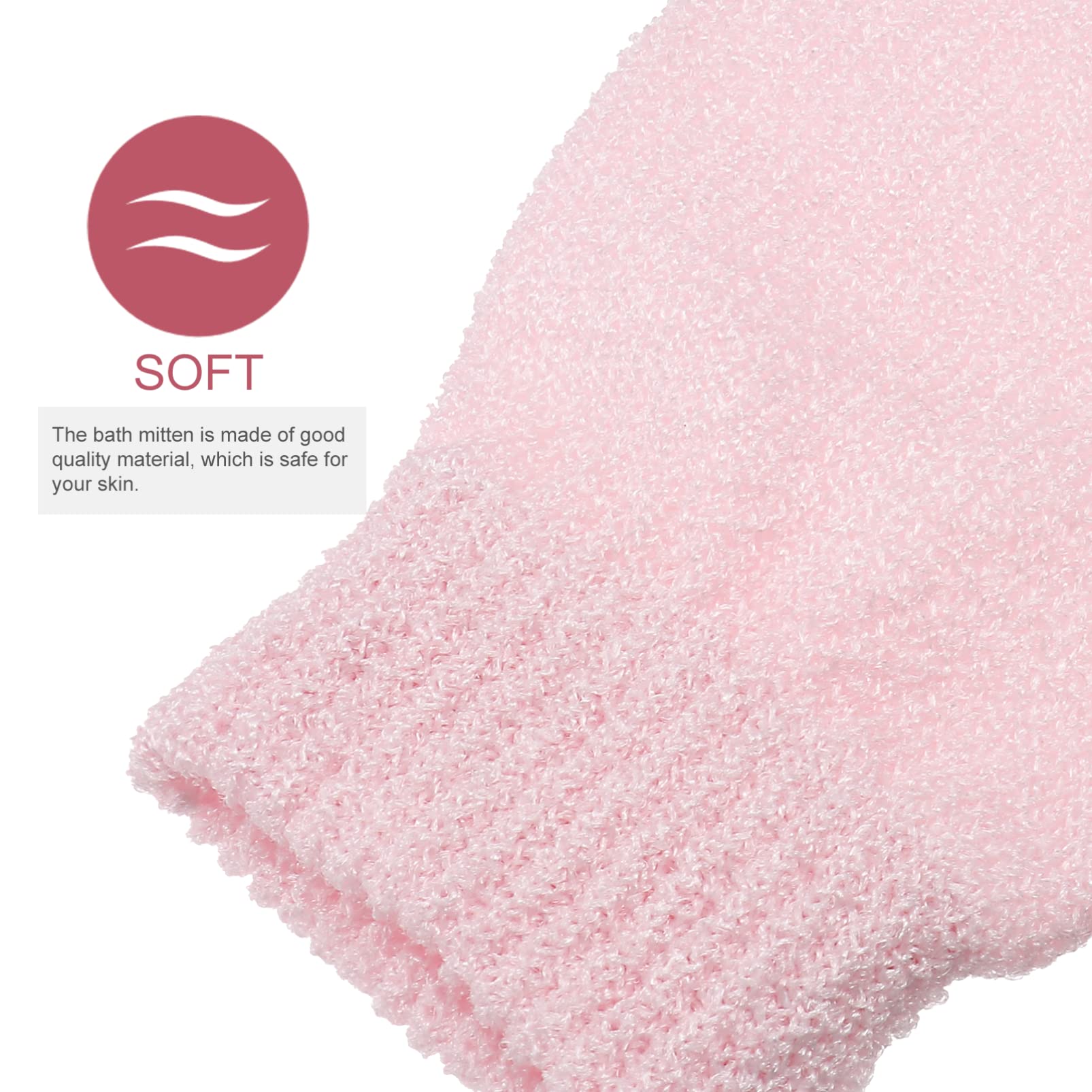 FRCOLOR 16Pcs Cera Corpo Riscaldato Guanto Massaggi Cellulare Spugna Pelle Luffa Lavaggio Mano Spa Scrubber Adulto Massaggio Addensato Esfoliante Detergere Bagno Guanto Doccia Comodo