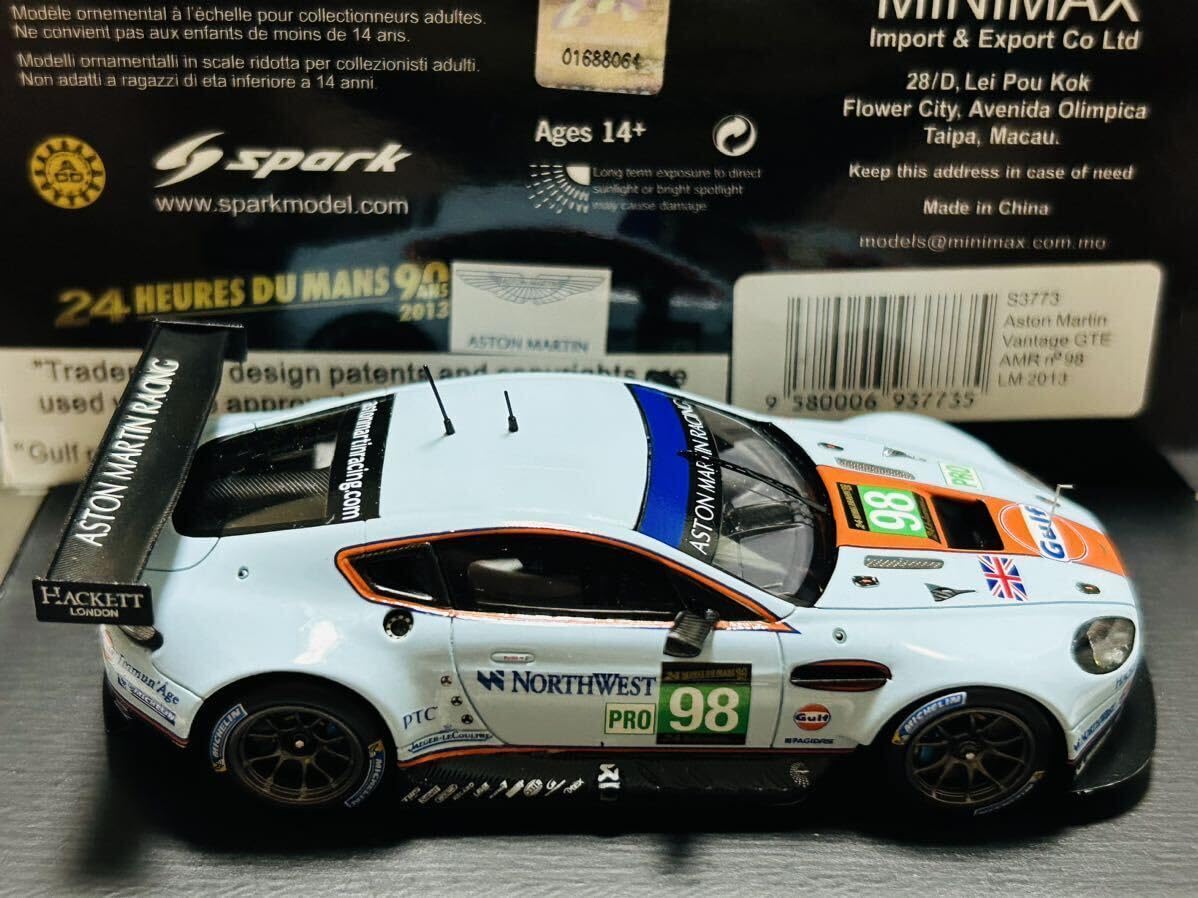 自動車 Spark AstonMartin VantageGTE AMR LM2013 Spark AstonMartin VantageGTE AMR LM2013 - メルカリ