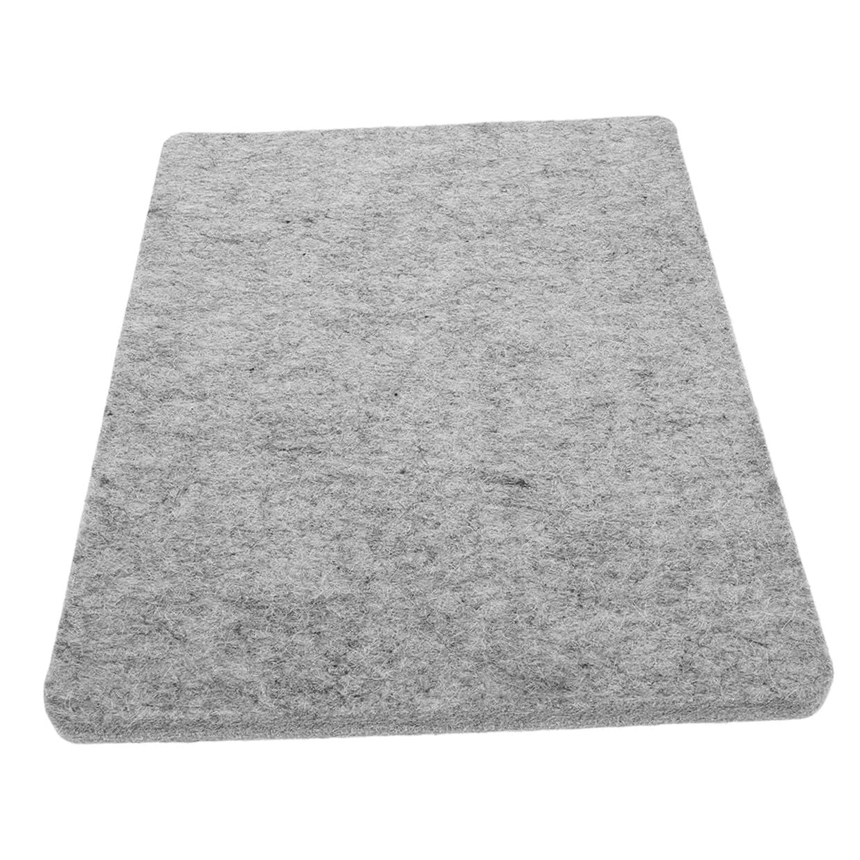 TOYANDONA Tappetino da Stiro in Feltro di Lana Naturale Riutilizzabile e Versatile per Piccoli Spazi e Forniture per Stiratura, Resistente al Calore e Assorbente 30x35,5 Cm