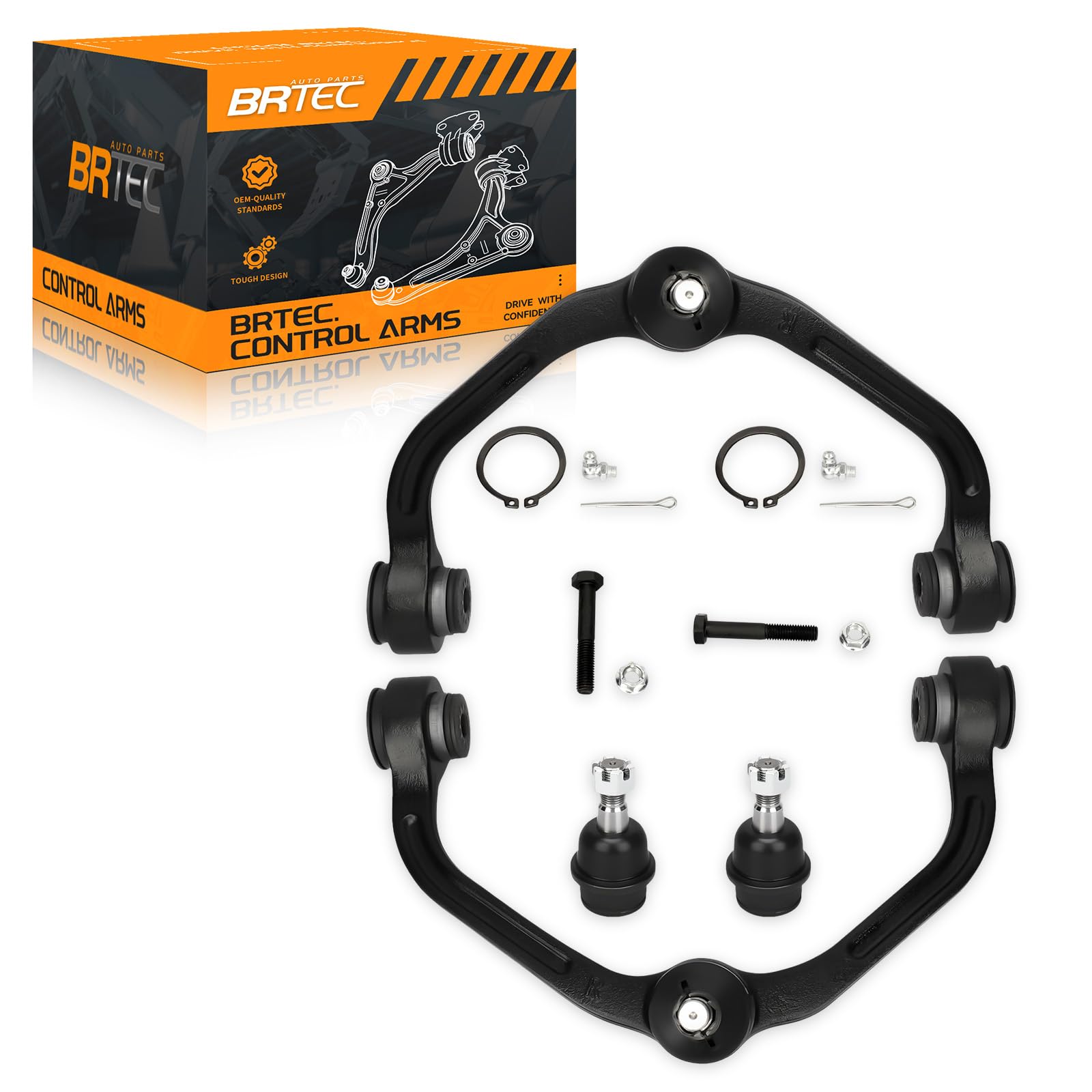 BRTEC Upper Control Arm Set