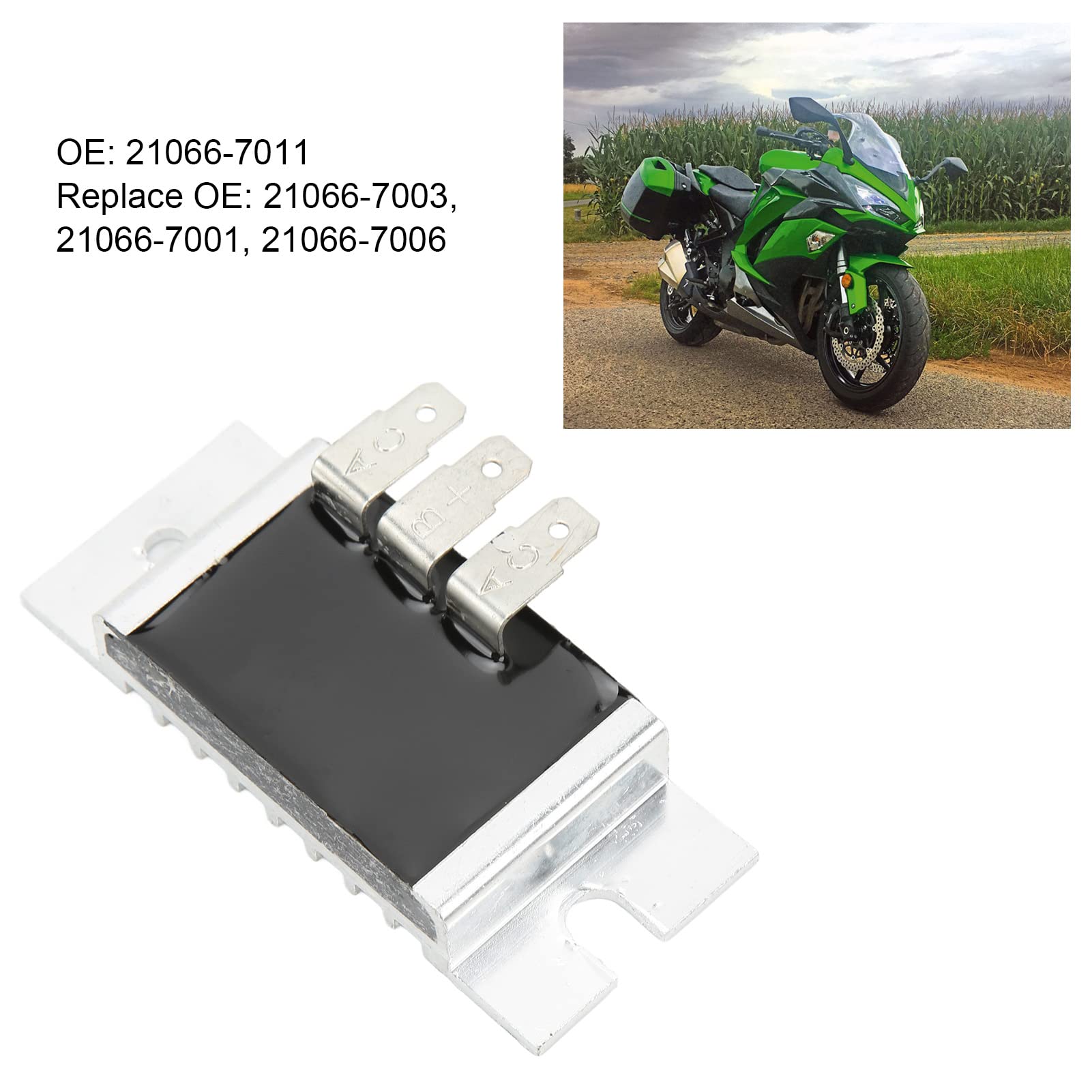 Motocyklowy regulator napięcia Zamiennik ze stopu aluminium Silniki serii FH FX