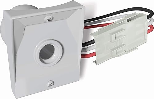 Solus SPC-320W 120V Interruptor automático de sensor de luz de control de fotocélula de atardecer a amanecer para postes de lámpara de exteriores