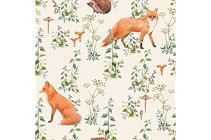 HEISIG 18"x236" Boho Beige Peel and Stick Wallpaper