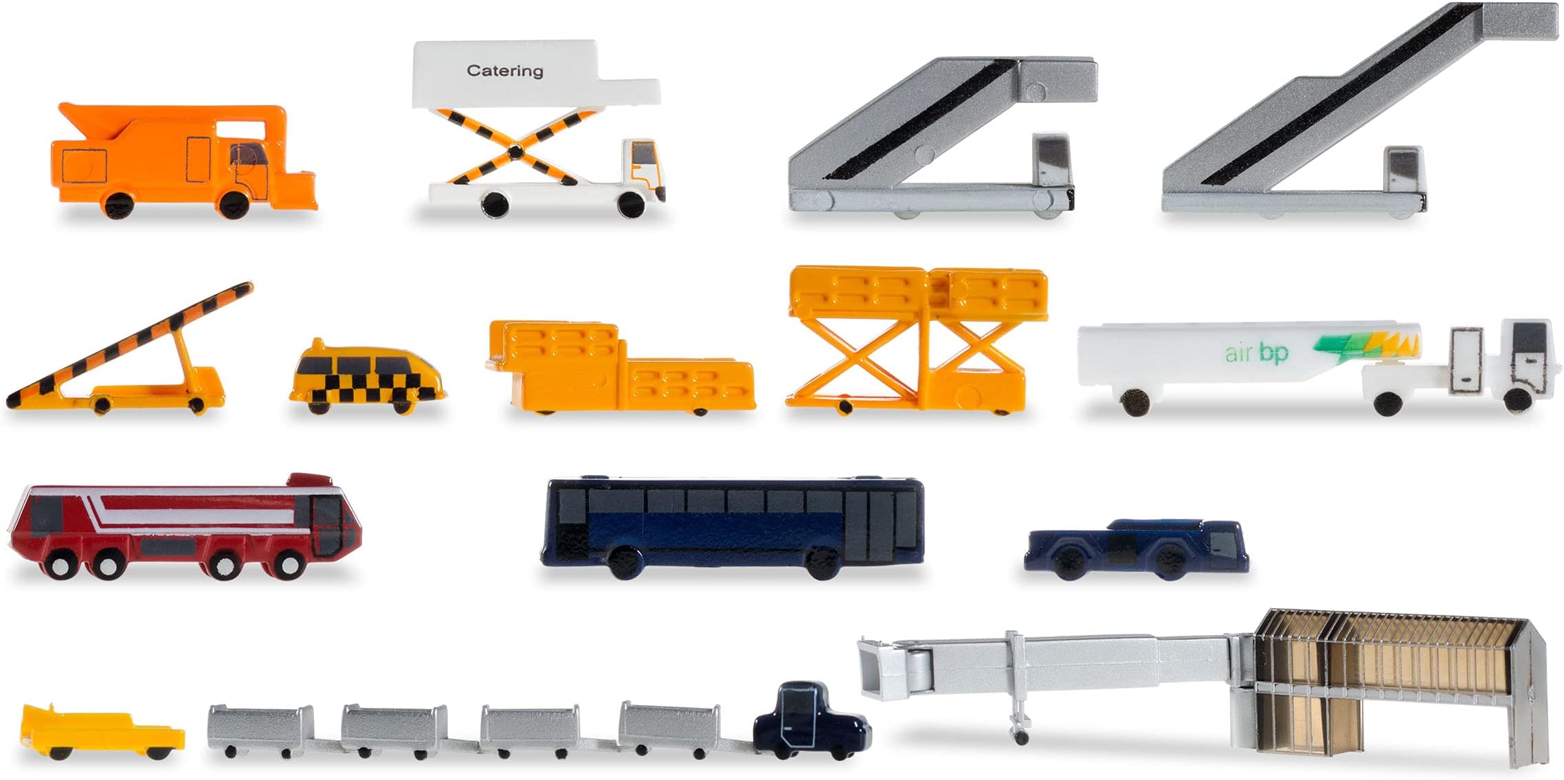 Herpa Daron Ground Equipment Building Kit (19-Piece)