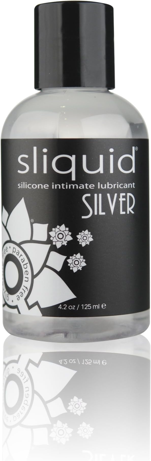 Sliquid Silver Premium Silicone Intimate Lubricant 4.2 oz