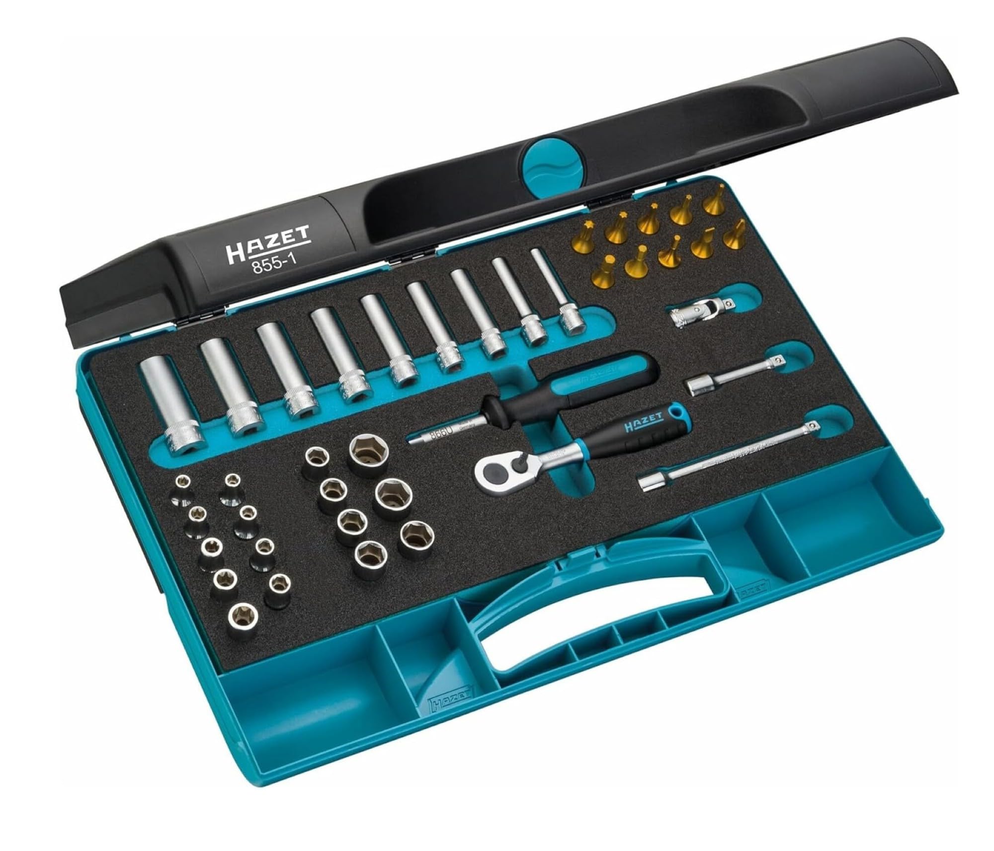 Hazet 855-1 Socket Set 40 Piece - Amazon.com