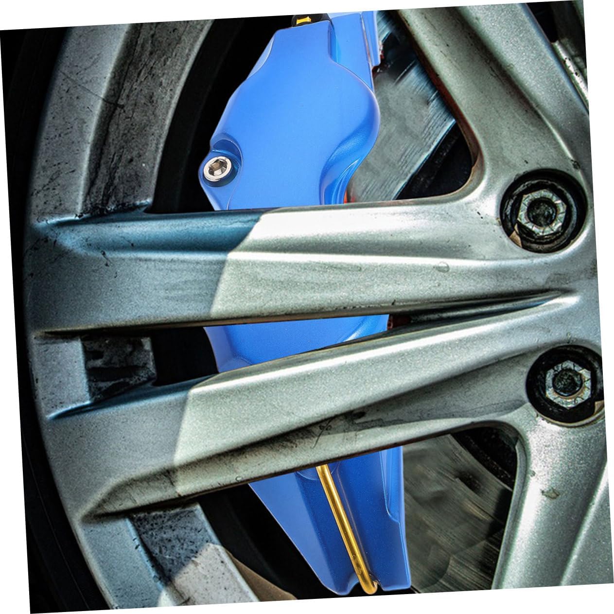 GLEAVI 1pair Bright Color Brake Caliper for Wheels Automotive Caliper Guards Easy Installation for Stylish Vehicle Enhancement for Unique Personalization
