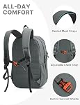 G4free 15L Small Hiking Backpack Mini Backpack for Travel