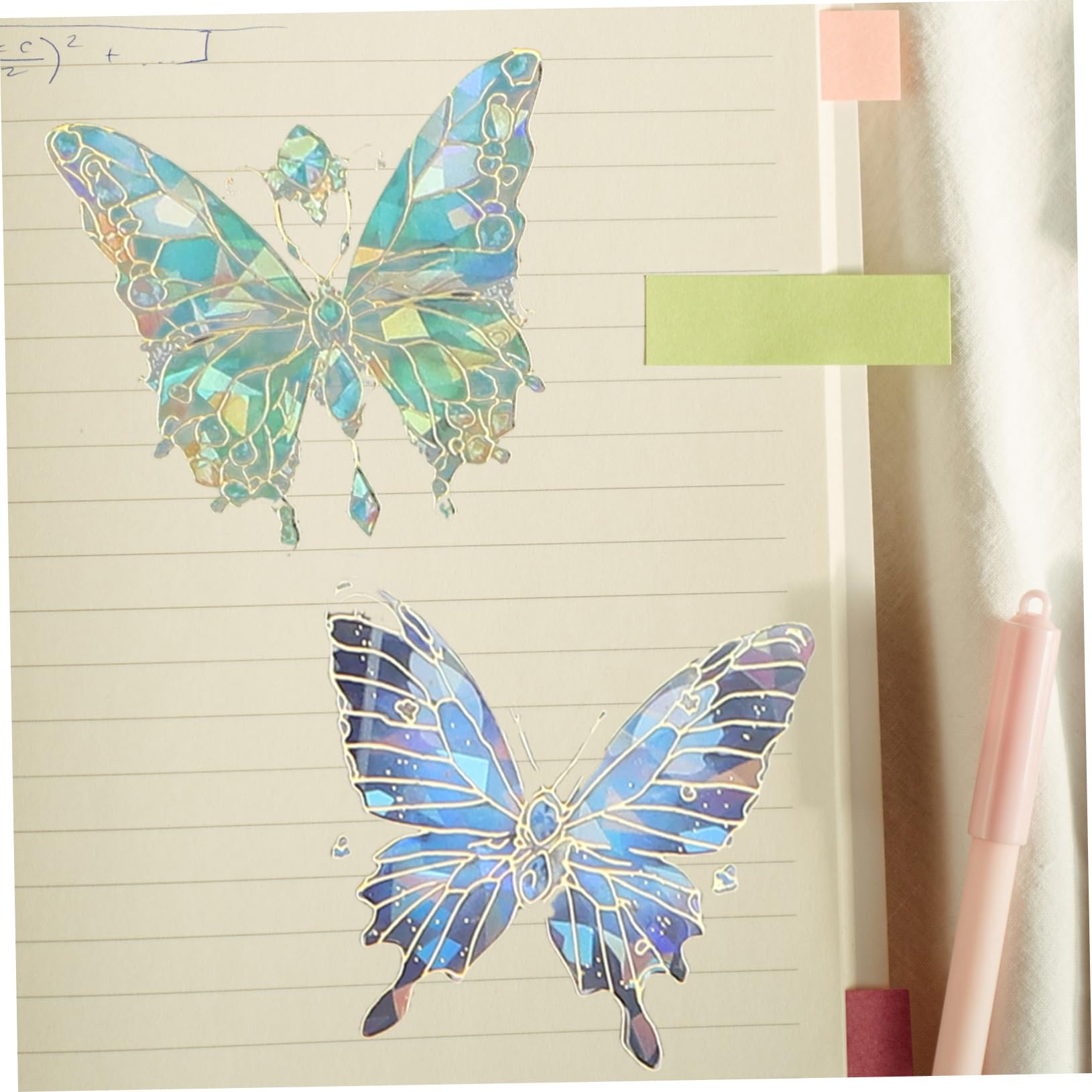 SHINEOFI 360pièces Autocollants Holographiques Pour Scrapbooking Stickers Relief Avec Motifs Adorables Pour Décoration De Journal Téléphone Et Cartes De Vœux Mix De Styles