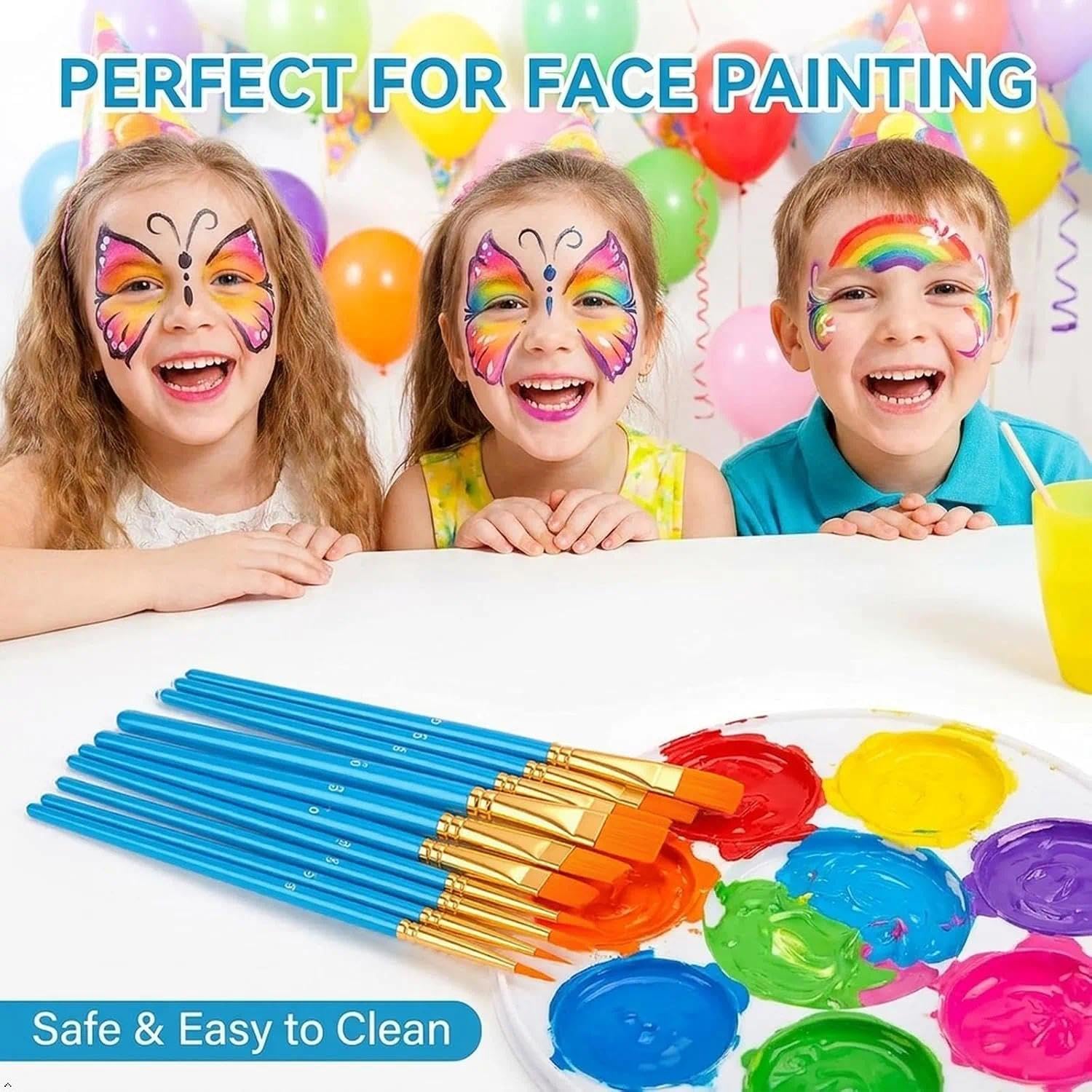 Soucolor Paint Brush Set - 20 Brushes -6 Soucolor Paint Brush Set - 20 Brushes -6