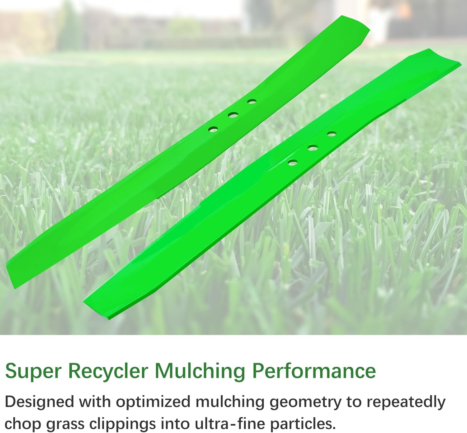 133-8183-03 108-3762-03 Mulching Blade Fit for Toro 21 Inch Super Recycler Lawn Mower, 22275 22275T 22282 22282T 21566 21566T 21568, 4 Pack