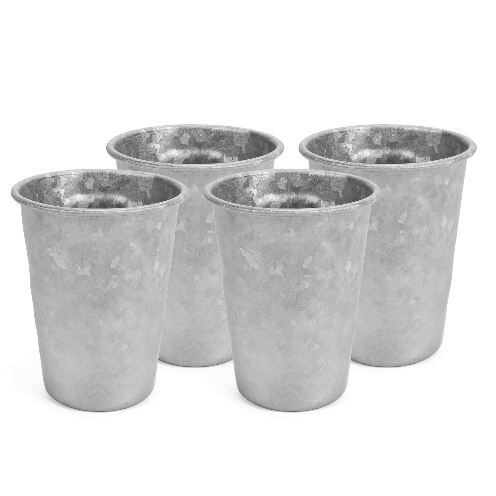 Alomejor Kubek Kempingowy Kubek Pure Ti 390 Ml Lekki do Picia 11 X 8,6 X 5,8 Cm na Zewnątrz Camping Piesze Wycieczki Piknik i do Użytku Domowego Herbata Kawa Piwo Whisky Sok (4PCS)