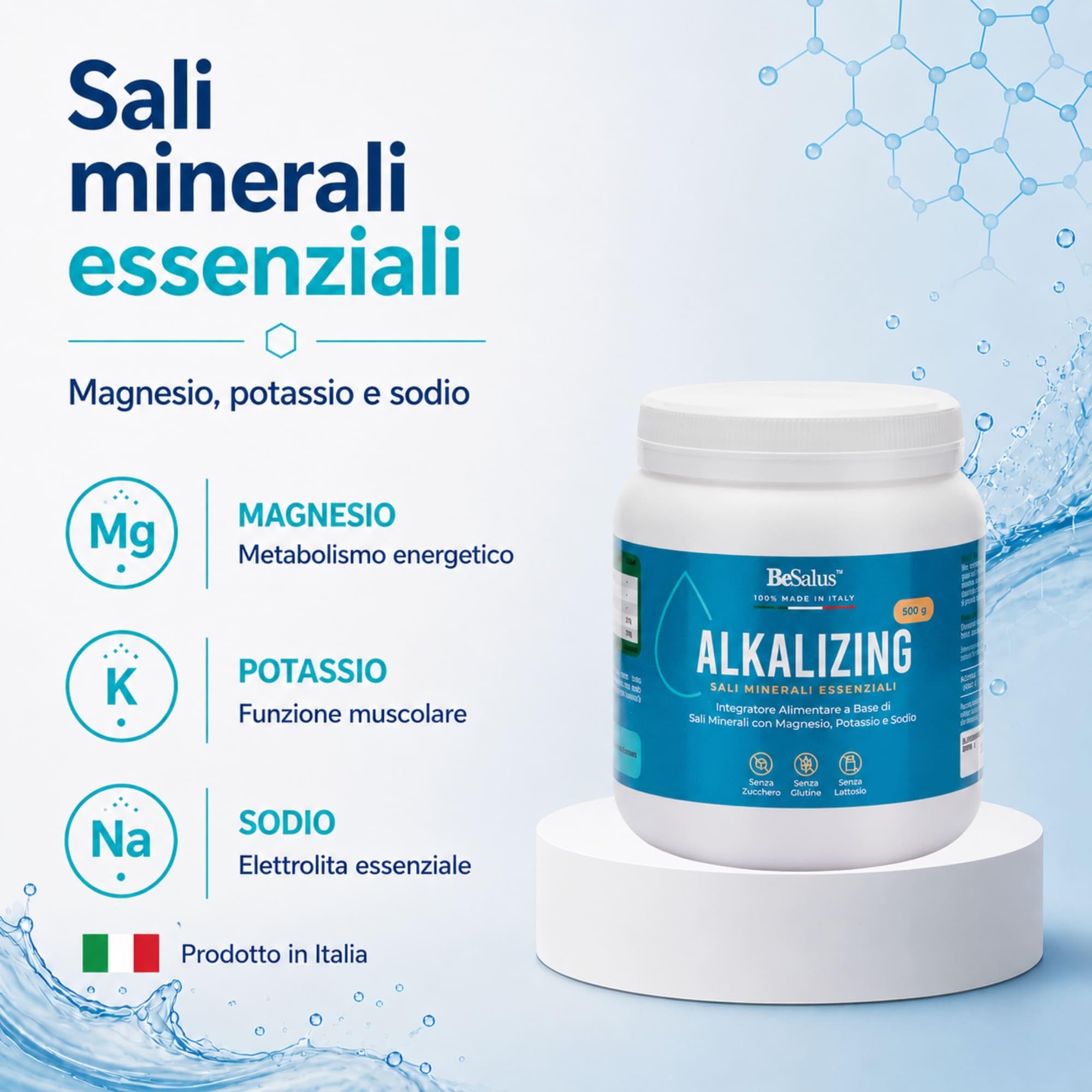 Alkalizing 500 g - Formato convenienza x 2 confezioni con -10% di sconto e spedizione gratuita