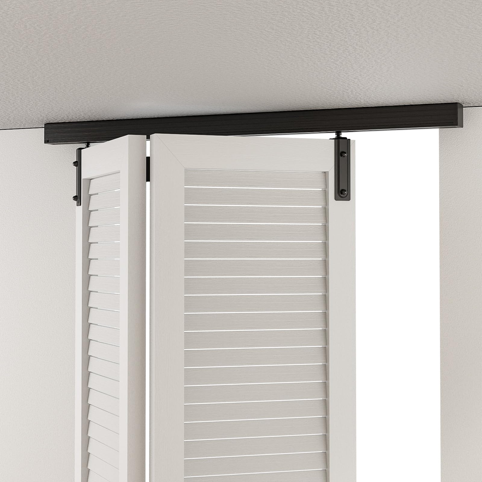 Snapklik.com : AONAYIOA 36"/3FT Box Rail Hardware Bifold Sliding Barn ...