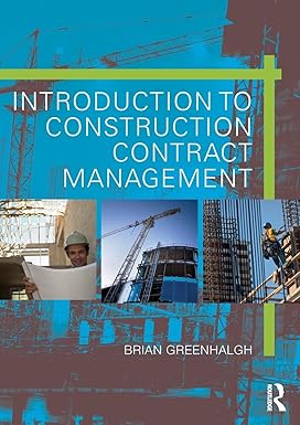 Introduction To Construction Contract Management (Pb 2017)
