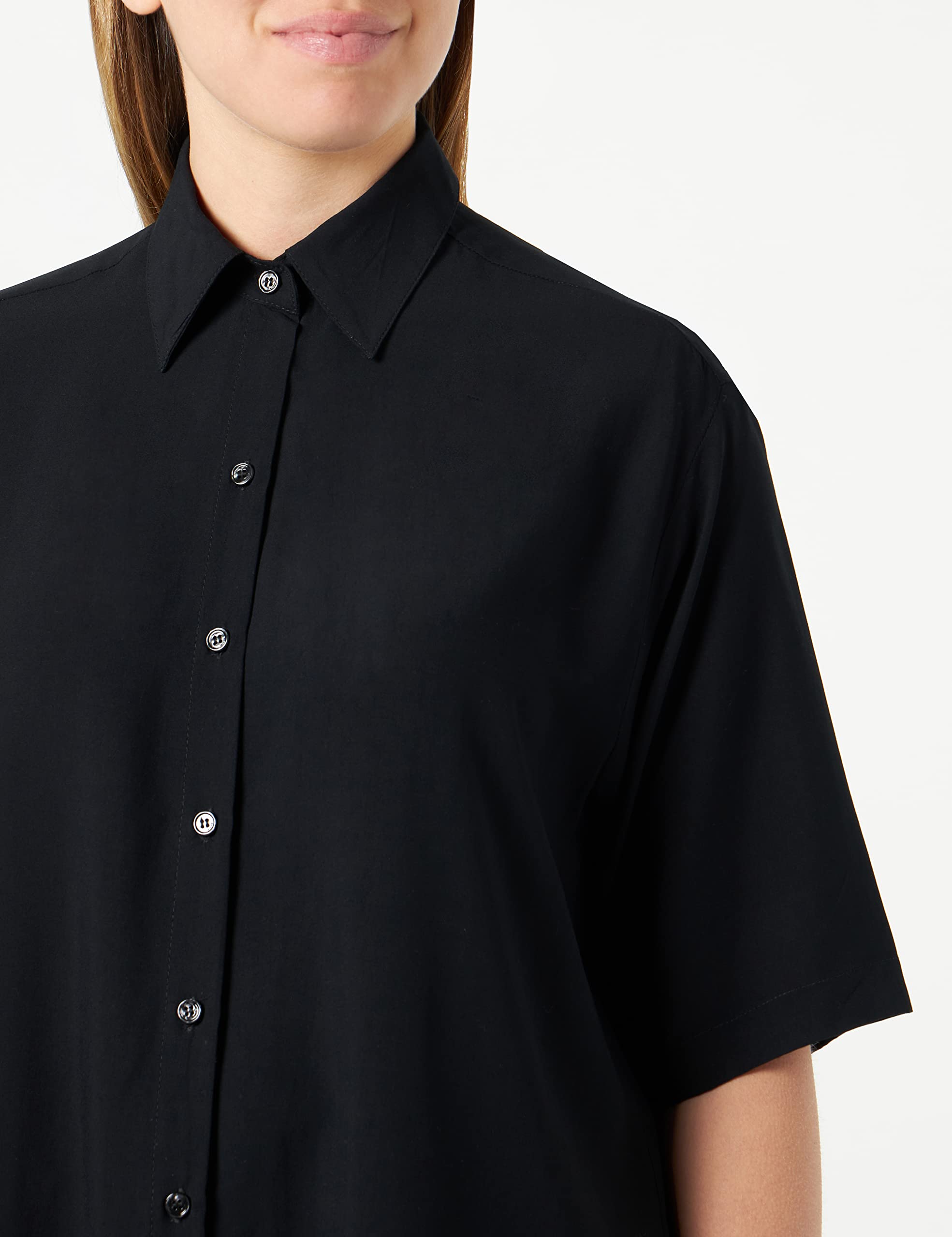 Pinko Osłona - w górę Kobiety Giungla Camicia Tela Viscosa L