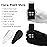 BOBISUKA Black & White Painting Kit - 2 Face Body Paint Sticks with 2 Paintbrushes & 2 Sponges Halloween Makeup Set for Clown Skeleton Skull Cosplay Special Effects Costume SFX , Eye Black for Sports