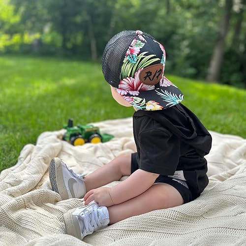 Miniatura 3 de Sombrero personalizado para bebé, sombreros de bebé personalizados para niños pequeños, sombrero de camionero personalizado para niños, gorra de