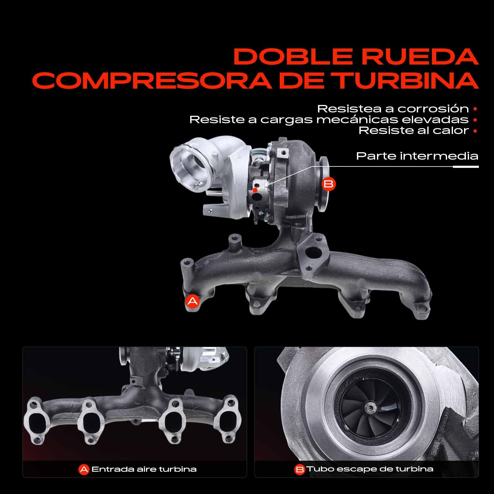 Frankberg Turbocompresor 03G253014M 03G253019K