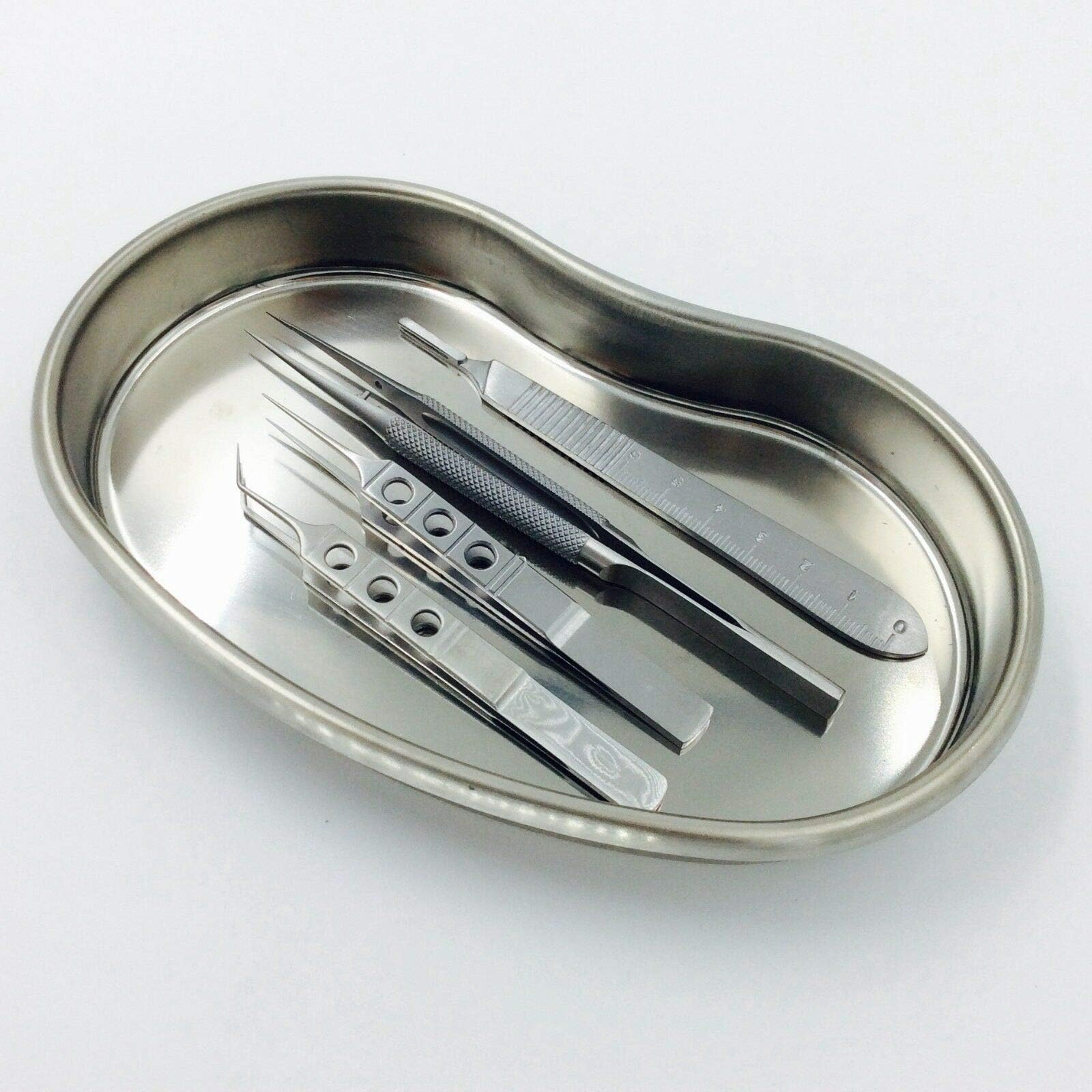 Hair Transplantation Hair Transplant Forceps Set FUE Instruments kit with Tray