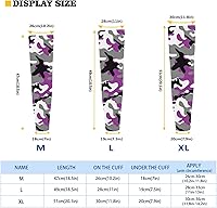 Vista 20 de CLOHOMIN Mangas para brazos, protección solar, mangas de compresión, cubierta de tatuaje para mujeres y hombres, manga deportiva atlética refrescante