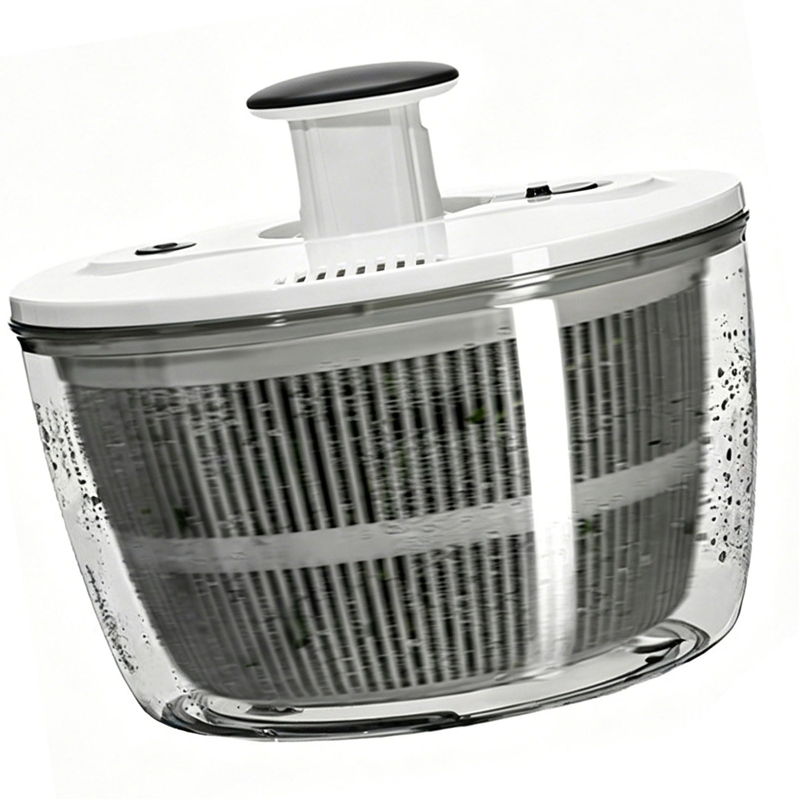 TFAOYS Modern Centrifugal Food Dehydrator for Freshness Produce Upgraded Rotating Function Easy Operated Construction ABS Vegetable Dryer