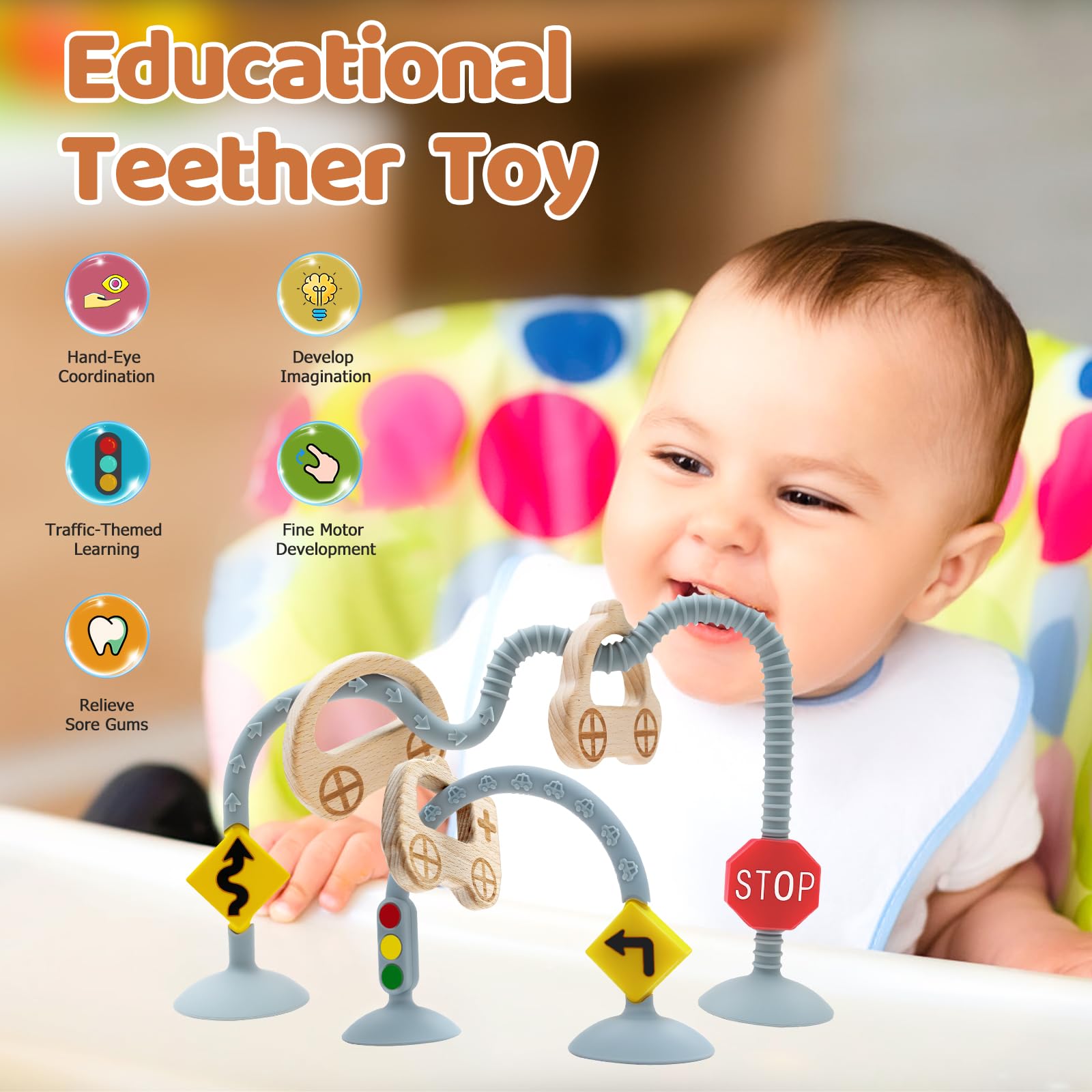 Infant Relief Sensory Toys for Babies 6 7 8 9 12 Months - Image 4