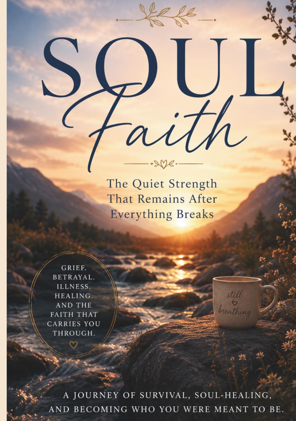 Soul Faith, The Quiet Strength That Remains After Everything Breaks: Soul Faith becomes a compassionate companion for women navigating: grief ... system overwhelm rebuilding after devastation