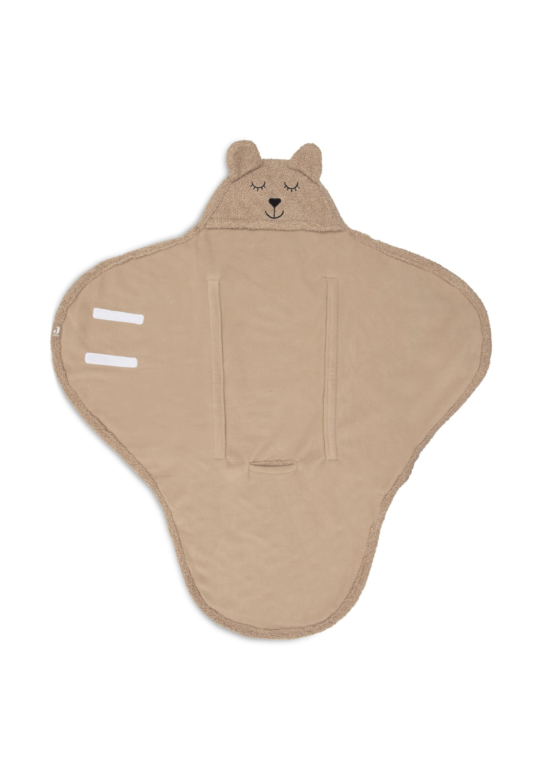 Jollein Koc do owijania np. do fotelika dziecięcego Bear Boucle Biscuit | 032-566-67064