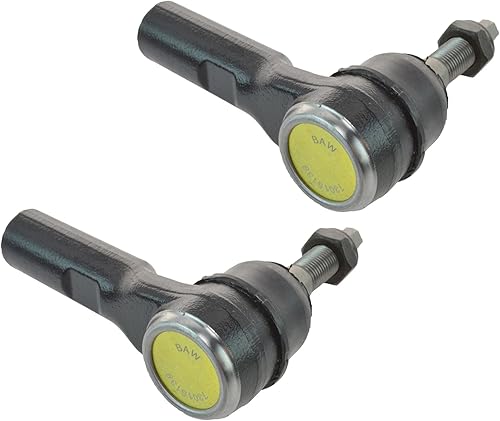 Miniatura 906 de TRQ Juego de varillas de acoplamiento delanteras interiores y exteriores, 4 piezas, compatibles con Chevrolet Cruze 2016-2019 de 16-19 voltios