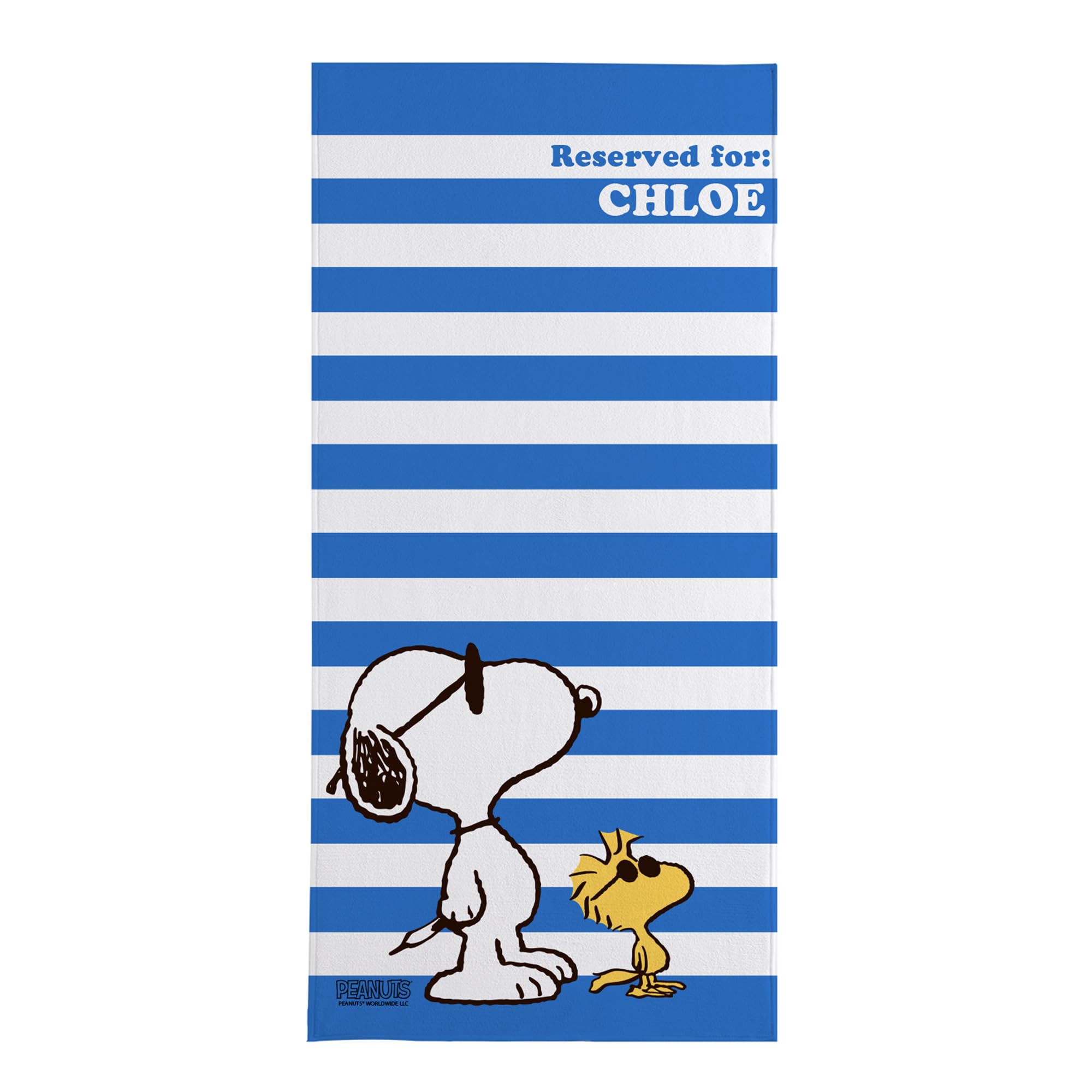 Let's Make Memories Peanuts Towel