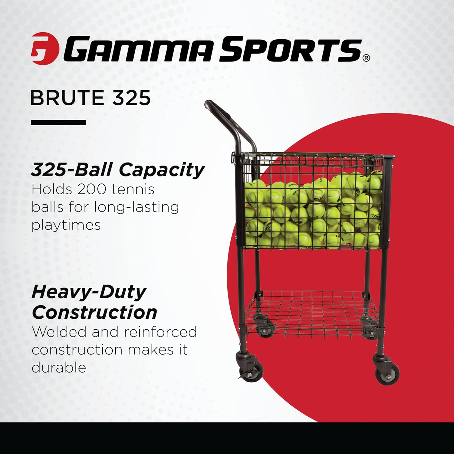 Gamma Sports Premium Tennis Teaching and Travel Carts Unique Sports