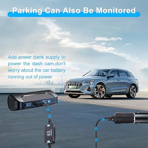 Miniatura 2 de FARSENSE Adaptador USB A a 12 V para encendedor de cigarrillos USB C DC 5V a 12V Step Up Cable convertidor de encendedor de cigarrillos de coche (3