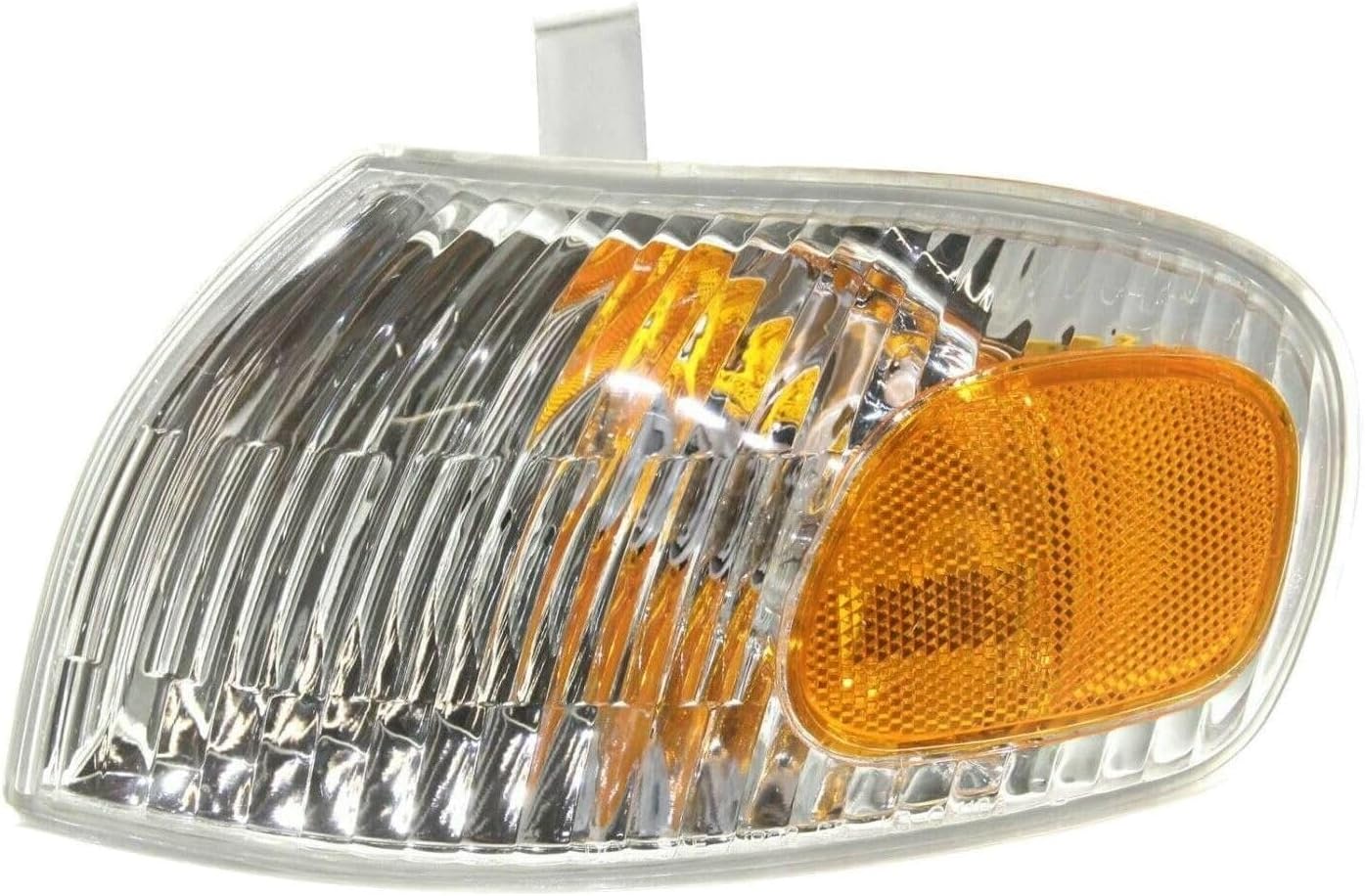 Turn Signal Light for Chevy Prizm 1998-2002, Driver Side Front Signal Light Assembly with Plastic Lens and Bulb, Left Turn Lamp 9619221 GM2530117