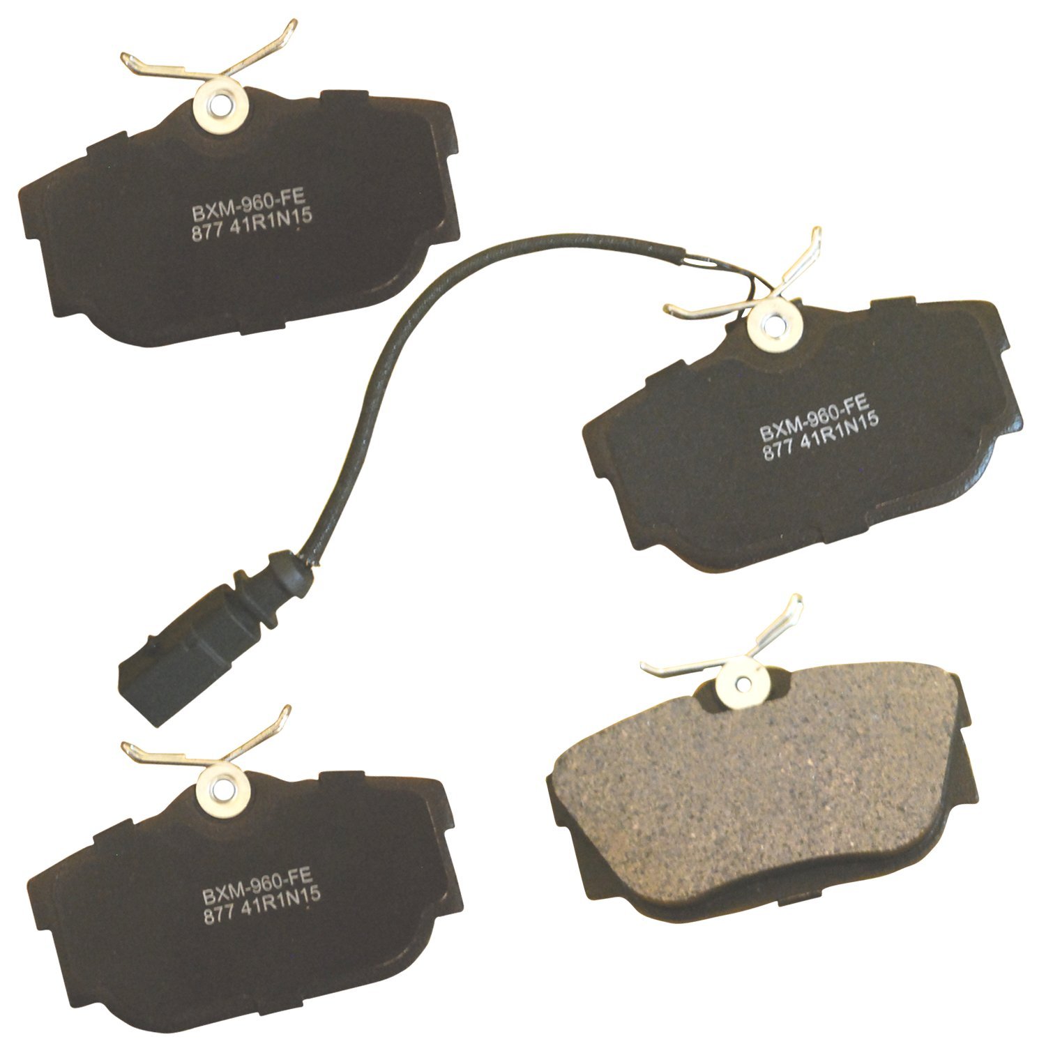 Bendix Premium SBM877 Semi-Metallic Rear Brake Pads for Seat Alhambra 2008-2003, Volkswagen EuroVan 2003-2002
